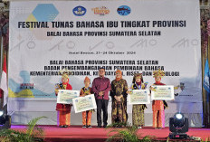 OKU Selatan Raih Juara Umum dalam Festival Lomba Tunas Bahasa Ibu Tingkat Provinsi Sumsel 2024