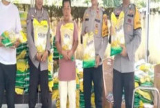 Polsek Buay Sandang Aji Kembali Gelar Pasar Murah, Sediakan 10 Ton Beras