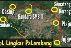 Tol Lingkar Palembang Siap Operasi Desember 2025