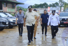 BUPATI OKU SELATAN LAKSANAKAN SAFARI JUMAT DAN TINJAU INFRASTRUKTUR PENDIDIKAN SERTA JALAN DI KISAM TINGGI