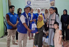 Peringati Hari Ulang Tahun, DPC PAN OKUS Santuni Anak Yatim