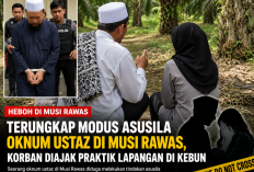 “Modus Praktik Lapangan di Kebun, Oknum Ustaz di Musi Rawas Diduga Lakukan Asusila”