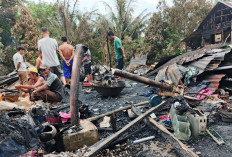 Tragedi Kebakaran di OKI: 3 Rumah Hangus Total, Kerugian Rp 300 Juta