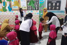Cegah Penyakit Sejak Dini, Puskesmas Muaradua Periksa Kesehatan Anak TK
