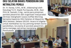 Kakan Kemenag OKU Selatan Hadiri Coffee Morning Bersama Kapolres Bahas Pendidikan dan Netralitas Pemilu