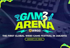GAM3 ARENA 2025: Jakarta Jadi Tuan Rumah Festival Game Web3 Global Pertama di Asia Tenggara