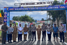 Perumahan HKS I Jadi Kampung Tertib Lalu Lintas Polres OKU Selatan