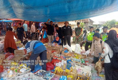 Pemerintah Kecamatan Kisam Tinggi Sidak ke Pasar Kalangan