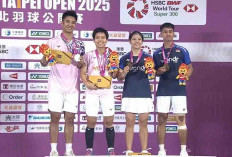 Final Perang Saudara, Jafar/Felisha Juara Taipei Open 2025