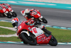 Pembalap Muda Indonesia Badly Ayatullah Raih Double Podium di IATC Sepang 2025