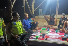 Jaga Keamanan, Polsek Muaradua Galakan Patroli Kamling di Malam Hari