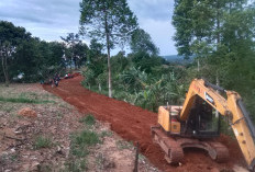 Warga Desa Katang Agung Senang Terima Bantuan Pembangunan Jalan