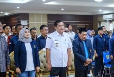 Pers Harus Jadi Penjaga Kebenaran, Tegas Bupati Toha di Pelantikan PWI Muba