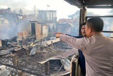 Kebakaran di Gandus Palembang, 18 Rumah Hangus Terbakar