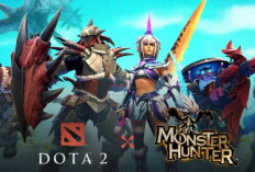 Kolaborasi Dota 2 x Monster Hunter Resmi Hadir, Dragon Knight Punya Armor Rathalos!