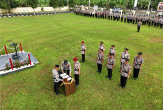 Penyegaran Organisasi, Polres OKU Selatan Rotasi Empat Perwira Utama