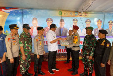 Kapolres dan Bupati OKU Selatan Pastikan Kesiapan Pos Yan Operasi Lilin Musi 2025