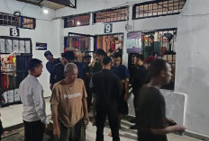 Razia Malam di Lapas Tanjung Raja, Petugas Amankan Handphone dan Benda Tajam