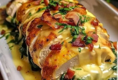 Resep Ayam Isi Bayam dan Keju, Lezat dan Praktis untuk Hidangan Keluarga