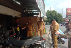 Camat Muaradua Sosialisasi Penertiban PKL di Trotoar dan Pinggir Jalan