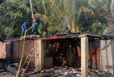 Rumah Warga Peninjauan Hangus Terbakar, Penyebab Masih Diselidiki