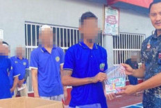 Lapas Kelas IIB Muaradua Bagikan Peralatan Mandi ke Warga Binaan
