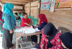 Warga Desa Sukabanjar Antusias Ikuti Pelayanan Cek Kesehatan Gratis