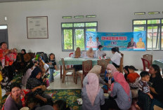 Ratusan Warga Talang Padang Serbu Layanan Kesehatan Gratis