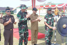 Pembukaan Jalan Desa Karang Agung Melalui Program TMMD Rampung