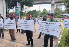 Gelar Aksi Demo, Puluhan Massa Desak Kejati Usut Dugaan Korupsi di KPU OKU Selatan
