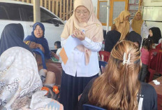 UPT Puskesmas Muaradua Datangkan Tim Medis ke Desa untuk Cek Kesehatan Gratis
