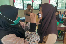 Puskesmas Muaradua Lakukan Penjaringan Kesehatan Siswa kelas VII MTs