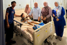 Ketua TP PKK OKU Selatan Beri Dukungan dan Motivasi untuk Ananda Pejuang Leukemia