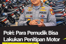 Polri Buka Layanan Titip Motor Gratis Saat Mudik Idulfitri