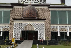 Megahnya Masjid Agung Al Muhtadin Muaradua OKU Selatan