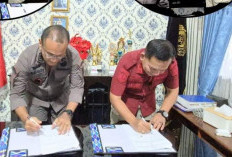 Kejari OKU Selatan Jalin MoU dengan Pihak Lapas Kelas IIB Muaradua