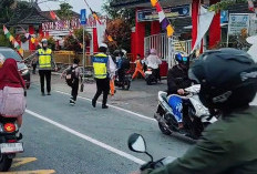 Jaga Keselamatan, Satlantas Polres OKU Bantu Penyeberangan Siswa SDN 03