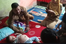 Lurah Pasar Muaradua Antar Bocah Penderita Tumor Ginjal ke RSUD