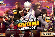 Free Fire x Gintama Resmi Rilis, Hadirkan Event Spesial, Konten Eksklusif, hingga Promo Hemat