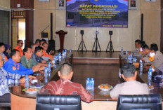 Rapat Koordinasi Mitigasi Bencana, Sekda Tekankan Sinergi Lintas Sektor di OKU Selatan