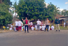 Polsek Simpang Amankan Perayaan Nyepi 1948 Saka, Berjalan Aman dan Khidmat
