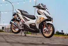 Modifikasi Yamaha Aerox Alpha Cyber Futuristic, Mewah dan Anti-Mainstream