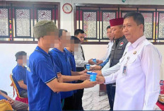 Pastikan Bebas Narkoba, Lapas Muaradua Tes Urine Puluhan Narapidana