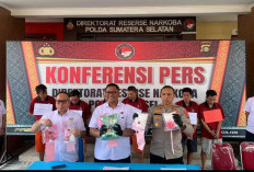 Polisi Amankan Puluhan Tersangka Narkoba, Peredaran di Sumsel Masih Tinggi