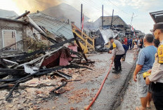 Lima Rumah Warga Ogan Ilir Ludes Terbakar, Kerugian Capai Rp3 Miliar