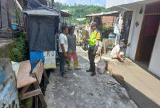 Sambangi Warga, Personel Polsek Dialog Larangan House Musik