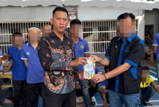 Peduli Kebersihan Tahanan, Lapas Muaradua Kembali Salurkan Peralatan Mandi