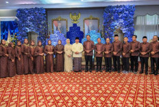 Bupati OKU Selatan Hadiri Silaturahmi Hari Raya Forkopimda Sumsel di Palembang