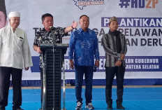 Herman Deru-Cik Ujang Kukuhkan Tim Keluarga dan Relawan Pemenangan