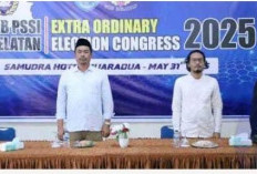 Dihadiri Bupati Abusama, Pengurus ASKAB PSSI OKU Selatan Dilantik